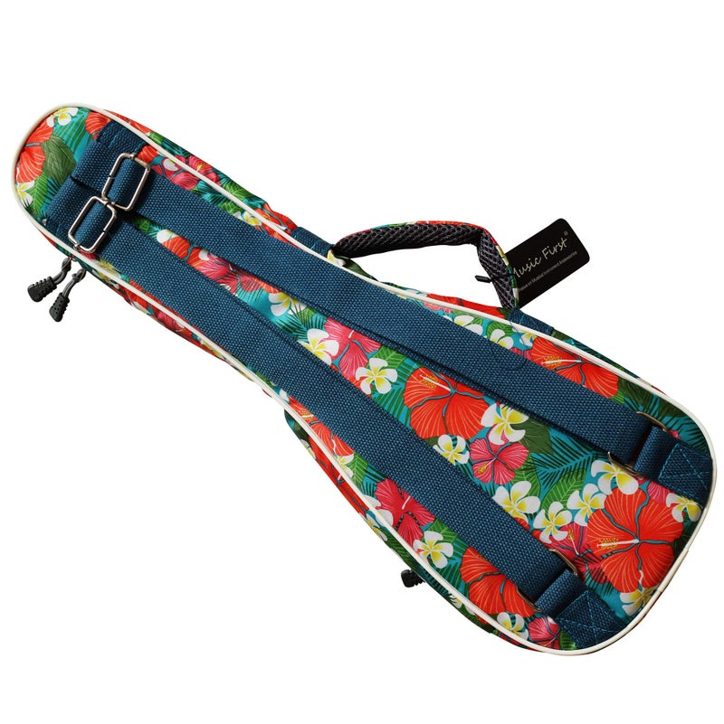 MUSIC FIRST Original Design Nylon Tropical Flower ukulele case ukulele bag ukulele cover, New Arrial! (Fit for 23~24 inch Concert Ukulele) - Image 4